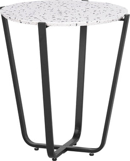 VALERA - Bijzettafel - Grijs - MDF