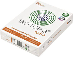 Kopieerpapier biotop 3 a4 90gr naturel | 5 stuks