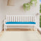 vidaXL - Tuinbankkussen - 180x50x7 - cm - oxford - stof - lichtblauw