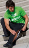 Erima Trainingsbroek - Heren - Doorlopende ritssluiting - Zwart - Maat L