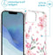 iMoshion Hoesje Geschikt voor iPhone 14 Hoesje Met Koord - iMoshion Design Hoesje met Koord - Roze / Blossom Watercolor