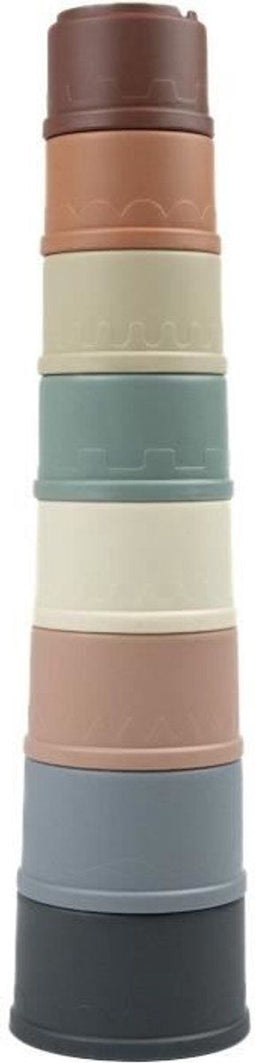 THERMOBABY - Badspeelgoed - Stapelbaar en leerzaam - Kleurrijk