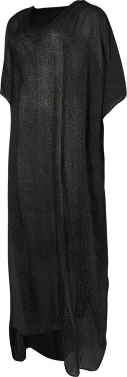 Barts Kribi Kaftan - Dames Kaftan - V-hals met split - Zwart (one size)