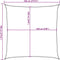 vidaXL - Zonnezeil - 160 - g/m² - 7x7 - m - HDPE - zwart