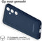 iMoshion Hoesje Geschikt voor Samsung Galaxy S24 Hoesje Siliconen - iMoshion Color Backcover - Donkerblauw
