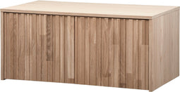 WOOOD New Gravure - Kistbank - Eiken - 40x88x50 cm