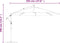 vidaXL - Zweefparasol - met - LED-verlichting - en - metalen - paal - 350 - cm - zand