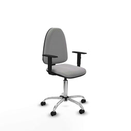 Bureaustoel Piqueras y Crespo B1D05RF Lichtgrijs