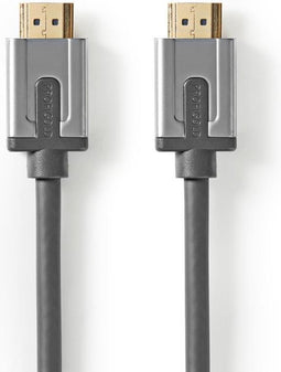 Ultra High-Speed HDMI™-Kabel met Ethernet | HDMI-Connector - HDMI-Connector | 2,0 m | Antraciet