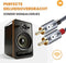 Drivv. Premium Tulp Stereo Audio Kabel - 2RCA naar 2RCA - 3m