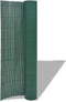 vidaXL Tuinafscheiding dubbelzijdig 150x500 cm groen
