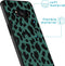 iMoshion Hoesje Geschikt voor Samsung Galaxy S8 Hoesje Met Koord - iMoshion Design Hoesje met Koord - Groen / Transparant / Panther Illustration