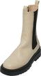PIECES PCTIA - Chelsea boots - Kunstleder - Beige - Maat 38