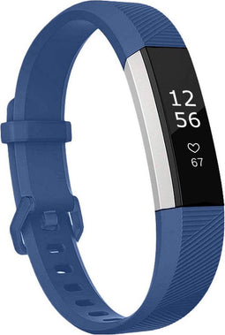 iMoshion Bandje Geschikt voor Fitbit Alta HR / Alta - iMoshion Siliconen bandje - Donkerblauw