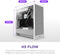 NZXT H5 Flow (2024) - Mid-Tower Behuizing - Verbeterde Luchtstroom en GPU-koeling - Wit