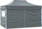 vidaXL - Vouwtent - pop-up - met - 4 - zijwanden - 3x4,5 - m - antraciet
