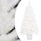 vidaXL - Kunstkerstboom - met - levensechte - naalden - 90 - cm - wit