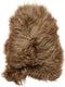 vidaXL - Stoelhoes - IJslander - schapenvacht - 70x110 - cm - bruin