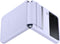 Samsung Galaxy Z Flip4 - Flap Leather Cover - Echt leer - Paars