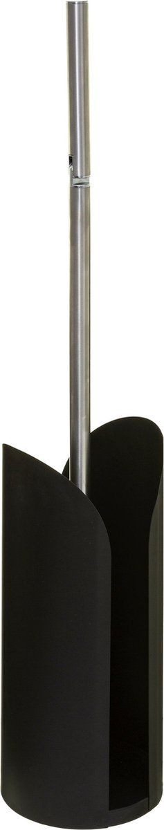 5Five Cocoon Flexibele toilethouder + toiletborstel - Zwart