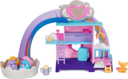 Hatchimals Alive - Hatchi-Nursery-speelset - met 4 minifiguren in eieren die zelf uitkomen en 13 accessoires