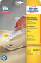 Avery L6023REV-25 - Afneembare Etiketten 63,5x38,1mm - Zelfklevend - Wit (525 stuks)