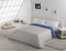 Noorse hoes Alexandra House Living Blauw 180 x 220 cm