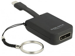 Delock 63940 - USB-C naar DisplayPort adapter - 4K 60 Hz - Zwart