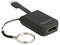 Delock 63940 - USB-C naar DisplayPort adapter - 4K 60 Hz - Zwart