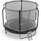 VirtuFit Premium Trampoline - Ø 305 cm - Inclusief Veiligheidsnet - Zwart - Max 150 kg