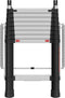 Telesteps Loft Line Mini 9 - Telescoopladder - 1-2.5m - 9 sporten - Aluminium