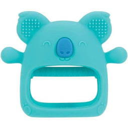 NUBY Koala - Handschoenen voor doorkomende tandjes - Siliconen - Blauw