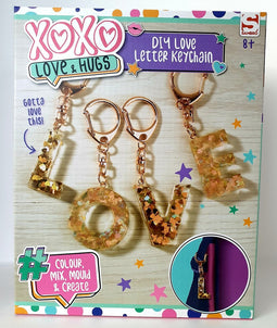 Xoxo maak je eigen sleutelhanger - love