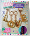 Xoxo maak je eigen sleutelhanger - love