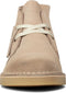Clarks Desert Boot 2 - Hoge veterschoenen - Leren uitneembaar voetbed - Sand Suede - Maat 36