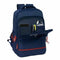 El Pulpo - Schoolrugzak - USB verbinding - Marineblauw 29 x 44 x 15 cm