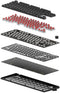 Newskill Serike V2 - TKL Mechanisch Toetsenbord - Qwerty ES - Zwart