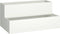 vidaXL - Tuinbak - 2-niveau - 100x60x45 - cm - Witte - Staal