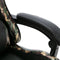 vidaXL - Racestoel - kunstleer - zwart - en - camouflage