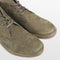 PS Poelman Heren - Veterboots - Groen Nubuck Leer - Maat 43