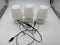 Fatboy Edison the Mini - Set van 3 Tafellampjes - Draadloos Oplaadbaar - Wit