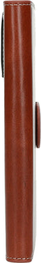 Mobiparts Excellent Wallet Case 2.0 - Flip cover - Echt leder - Bruin (iPhone 14 Pro)