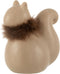 J-Line figuur Eekhoorn - keramiek - bruin - large