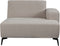 LABEL51 Bank Nero Element Chaise Longue Rechts Naturel Bouclé