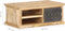 vidaXL - Salontafel - met - deur - 90x50x35 - cm - massief - mangohout