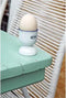 CABANAZ - eierdop, keramiek, EGG CUP, wit