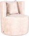 LABEL51 Evy Fauteuil - Naturel - Velvet - 65 cm - -