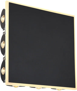 Globo Saidy - wandlamp - LED - zwart - 22 cm