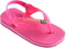Havaianas Baby Brasil Logo II - Meisjes Slippers - Rubber voetbed - Roze (maat 21)