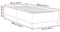 vidaXL - Bed - Frame - Lichtgrijs - 90x200 - cm - Corduroy - Stof